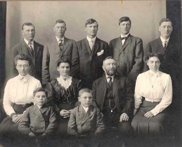 Picture of Heinrich Friedrich Wilhelm Thies Family
