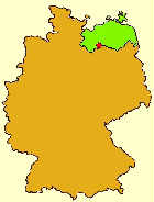 Map of Germany with M-V highlighted
