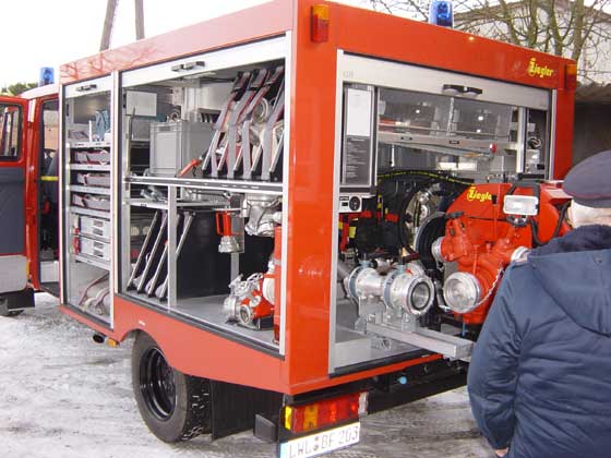 Picture of the the new fire engine