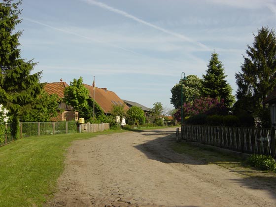 Picture of the main street in Bauerkuhl