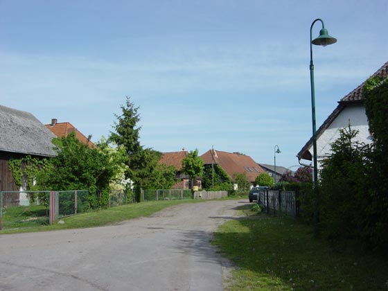 Picture main street of Bauerkuhl