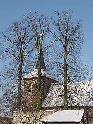 Picture of Brunow Church Tower January 2003