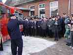 Picture from fire engine transfer cermemony